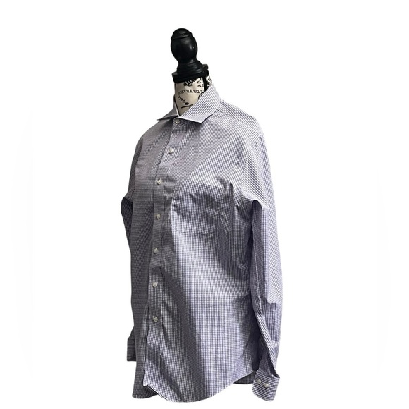 Brooks Brothers Mens Non Iron Supima Cotton Multi Color Plaid Check Button Up 34 - Picture 2 of 10